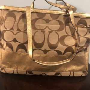Coach diaper bag